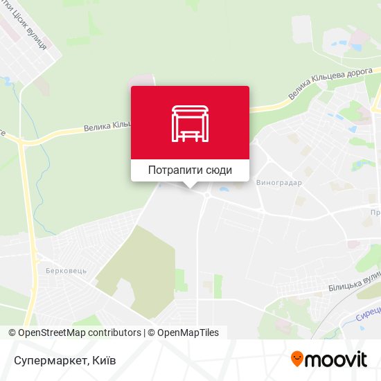 Карта Супермаркет