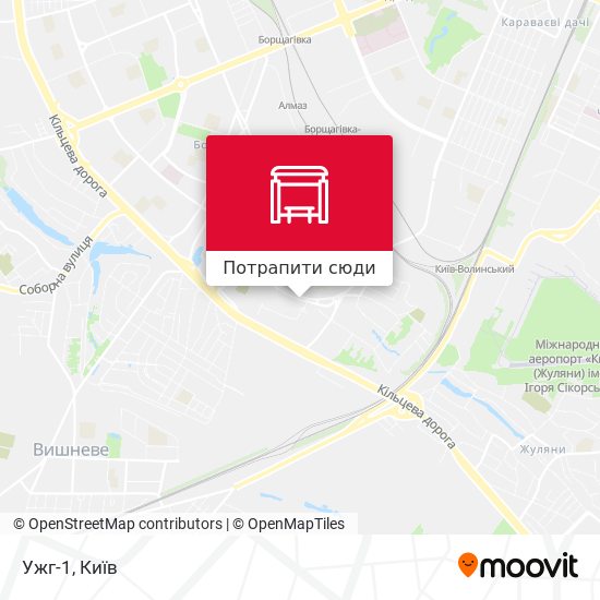 Карта Ужг-1