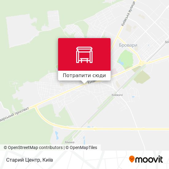 Карта Старий Центр