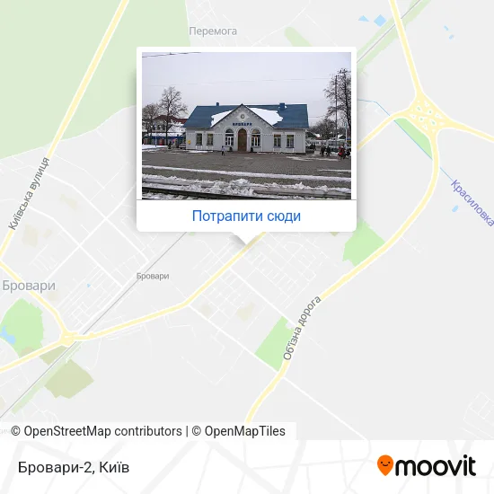 Карта Бровари-2