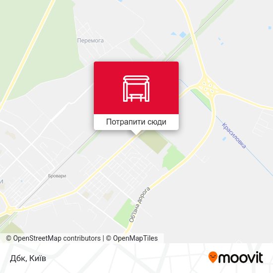 Карта Дбк
