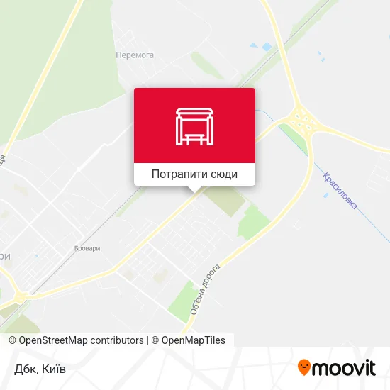 Карта Дбк