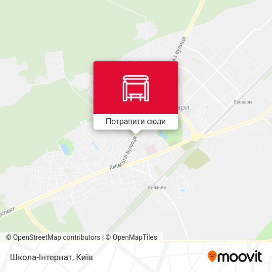 Карта Школа-Інтернат