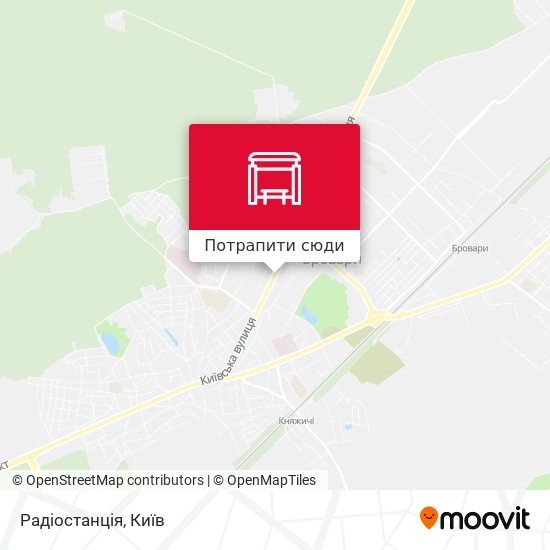 Карта Радіостанція