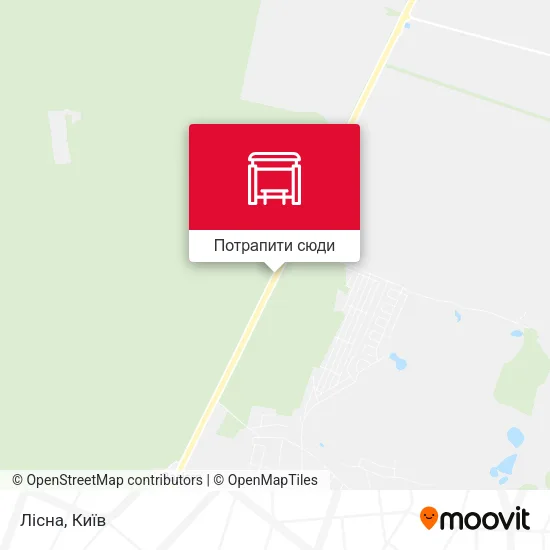 Карта Лісна