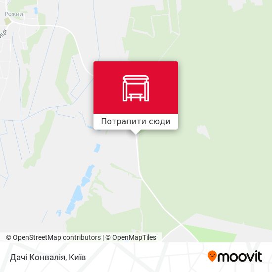 Карта Дачі Конвалія