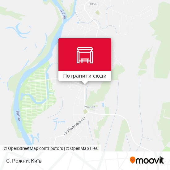 Карта С. Рожни