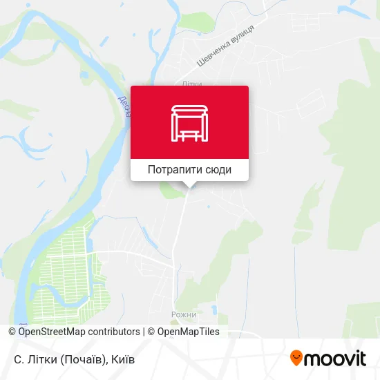 Карта С. Літки (Почаїв)