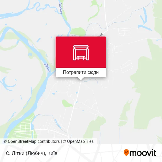 Карта С. Літки (Любич)