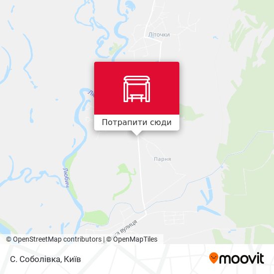 Карта С. Соболівка