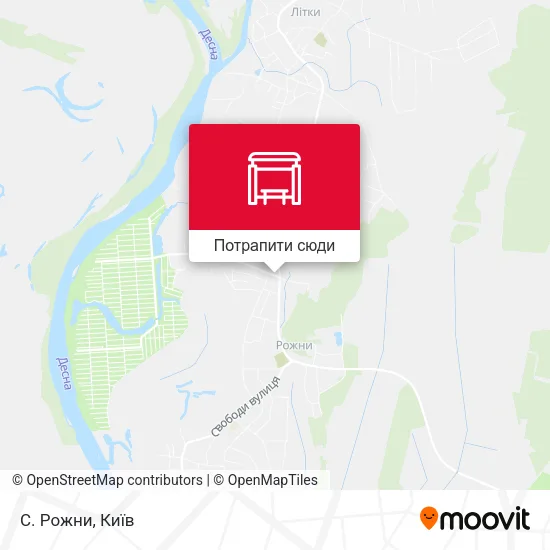 Карта С. Рожни