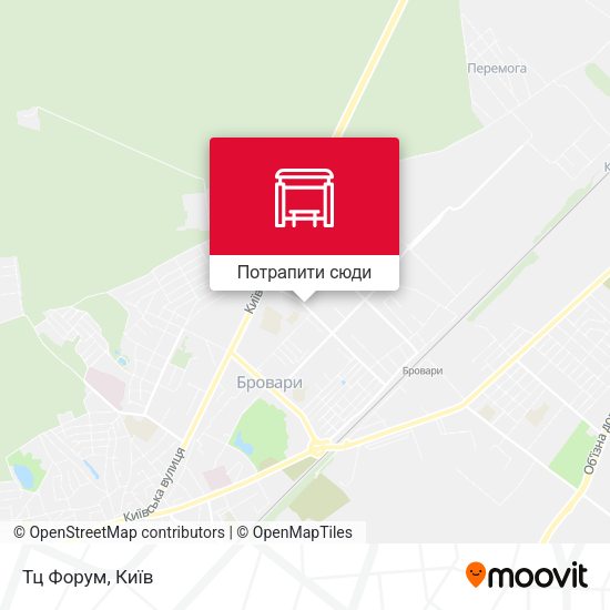 Карта Тц Форум