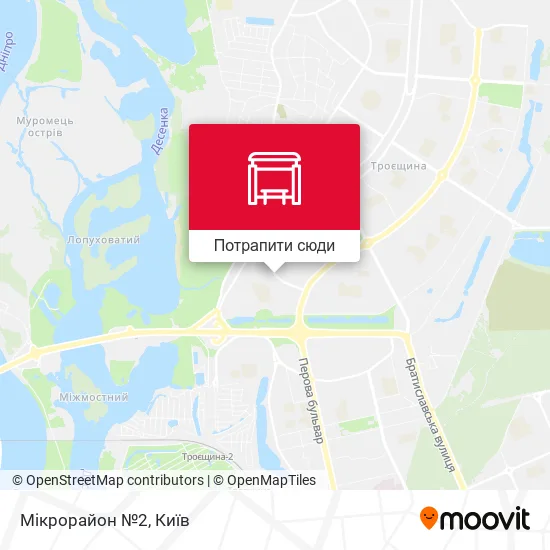 Карта Мікрорайон №2