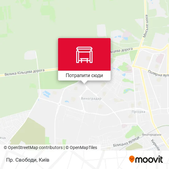 Карта Пр. Свободи