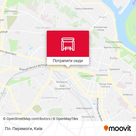 Карта Пл. Перемоги