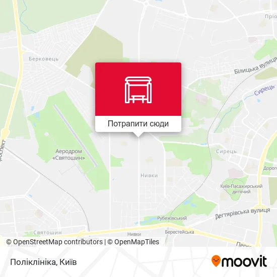 Карта Поліклініка