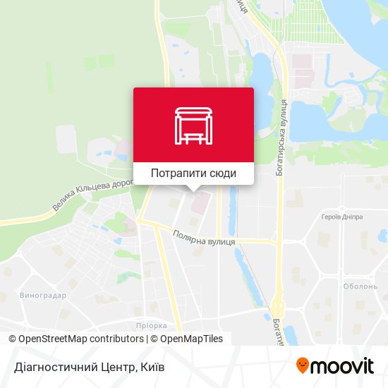 Карта Діагностичний Центр