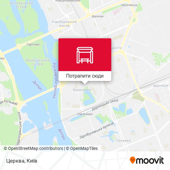 Карта Церква