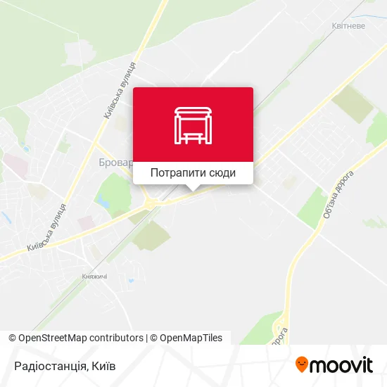 Карта Радіостанція