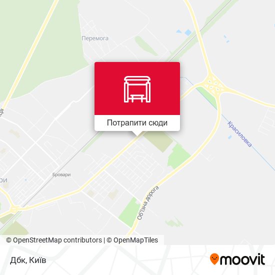 Карта Дбк