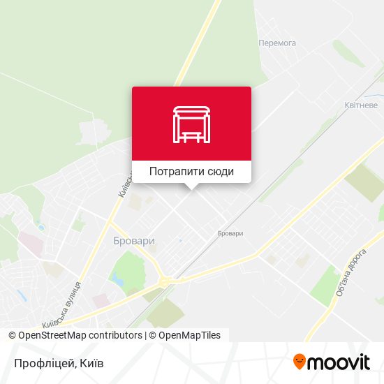Карта Профліцей