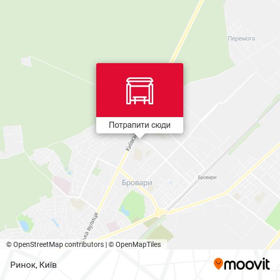 Карта Ринок