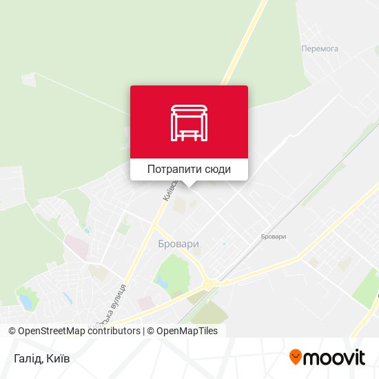 Карта Галід