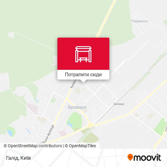Карта Галід