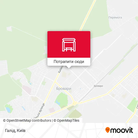 Карта Галід