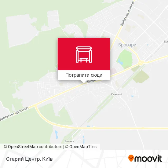 Карта Старий Центр