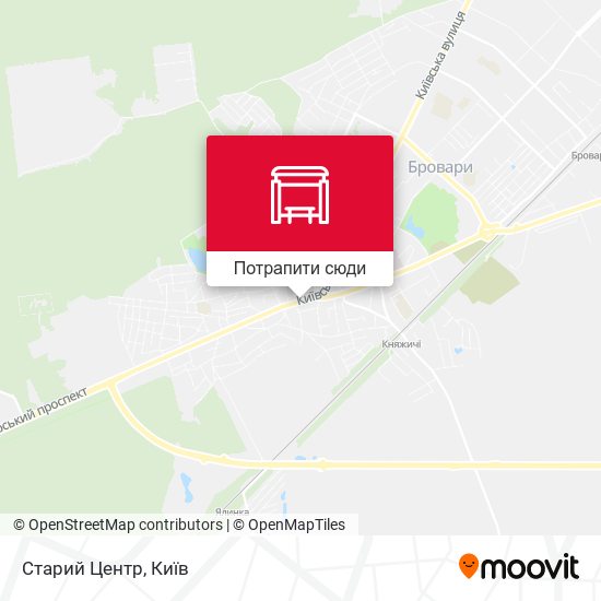 Карта Старий Центр