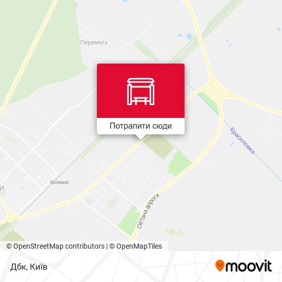 Карта Дбк