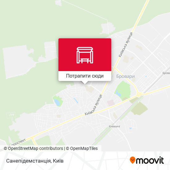 Карта Санепідемстанція
