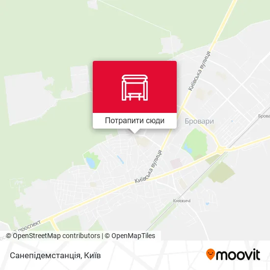 Карта Санепідемстанція
