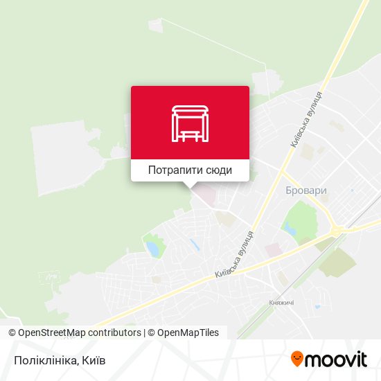 Карта Поліклініка