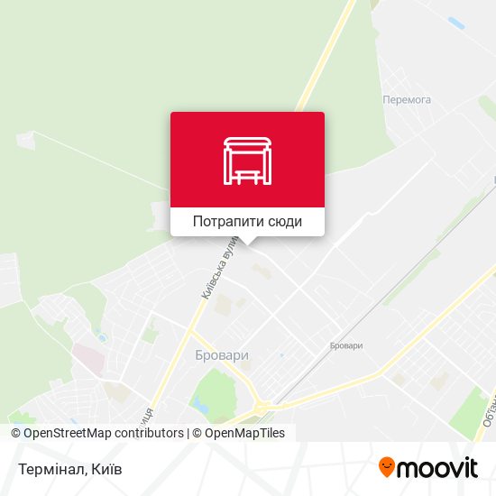 Карта Термінал