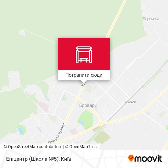 Карта Епіцентр (Школа №5)