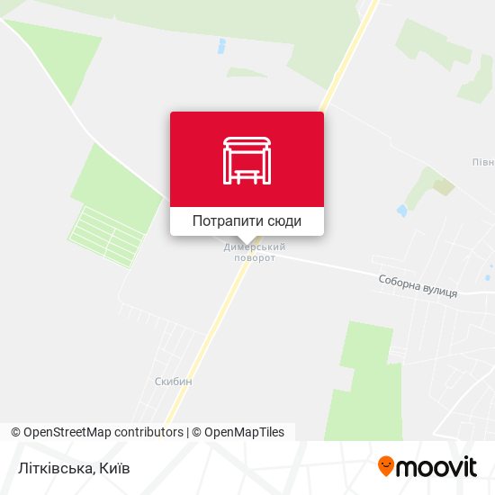 Карта Літківська