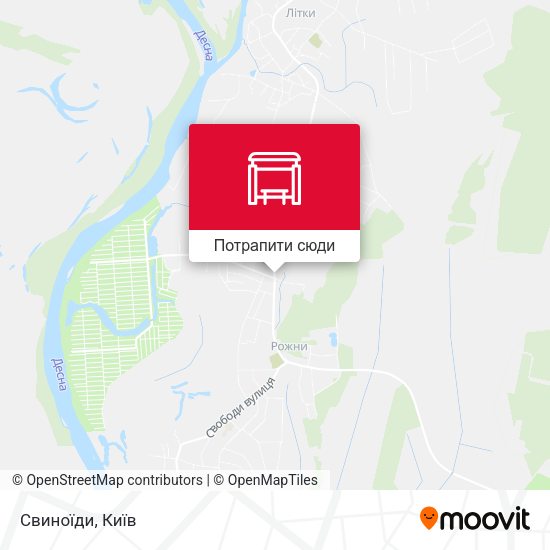 Карта Свиноїди