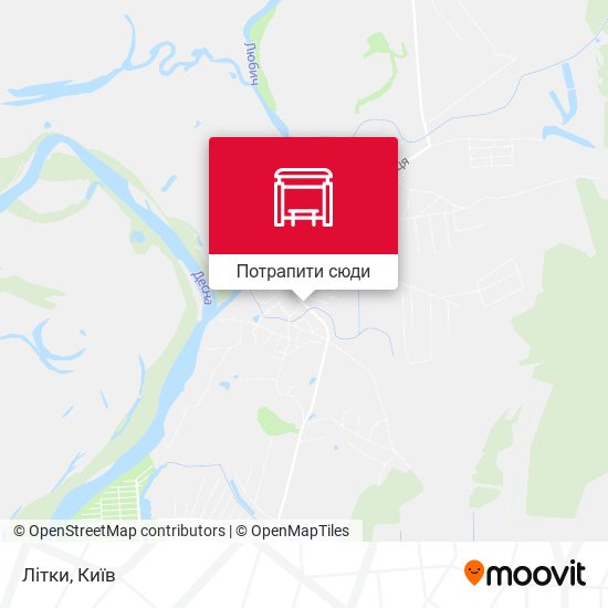 Карта Літки