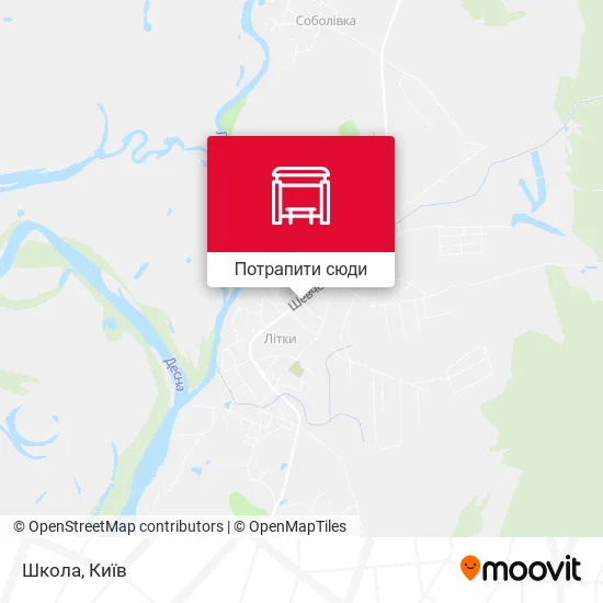 Карта Школа