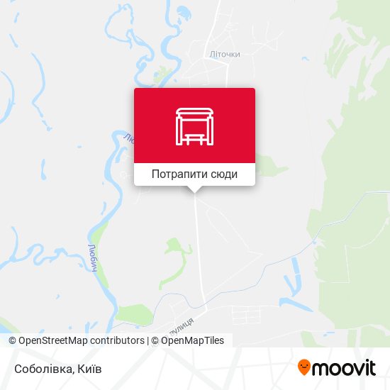 Карта Соболівка