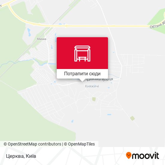 Карта Церква