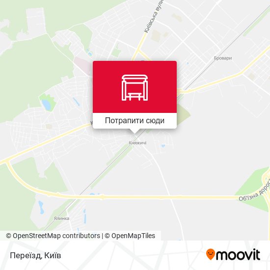 Карта Переїзд