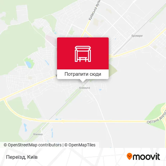 Карта Переїзд