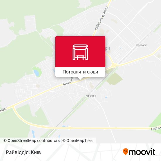 Карта Райвідділ