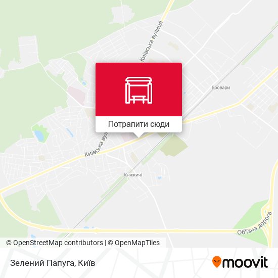Карта Зелений Папуга