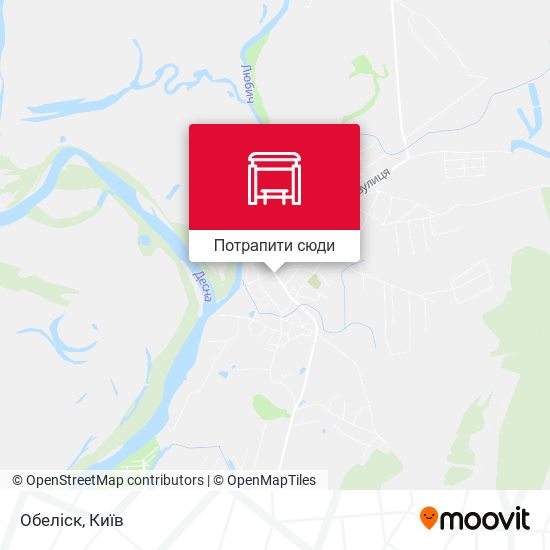 Карта Обеліск