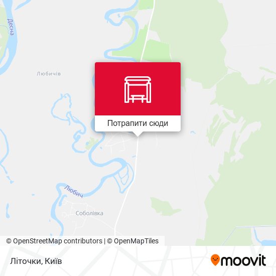 Карта Літочки