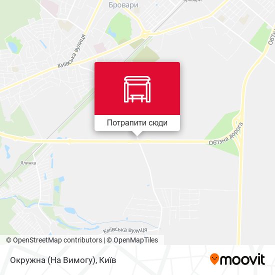 Карта Окружна (На Вимогу)